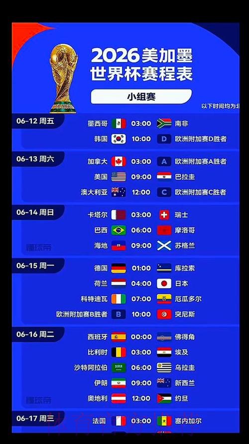 世界杯免费观看几点开始 世界杯免费观看几点开始